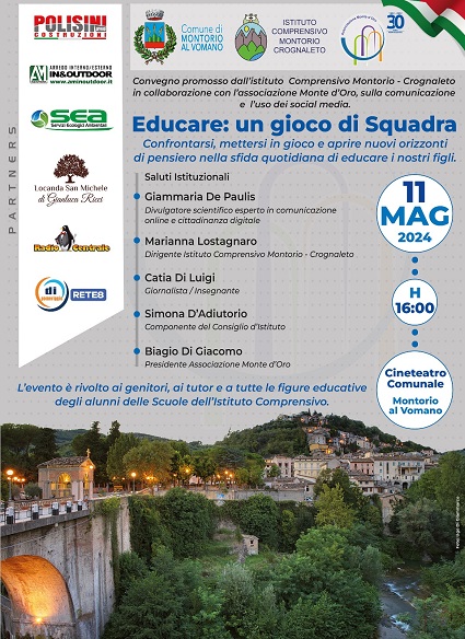 Locandina evento - Educare: un gioco di squadra